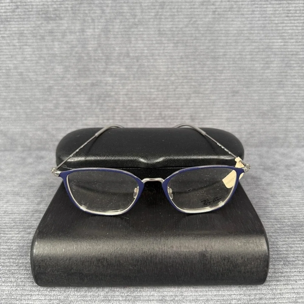Ray-Ban Jr Eyeglasses RB 1056-4080 Blue Metal Frames 46-17-130